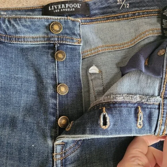 Liverpool The Boyfriend jeans size 31/12 - Picture 12 of 12